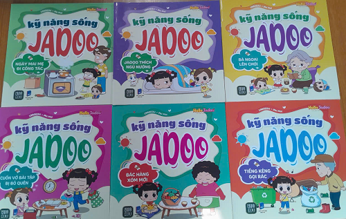  Bộ Sách Kỹ Năng Sống Jadoo ( Bộ 6 Quyển) 