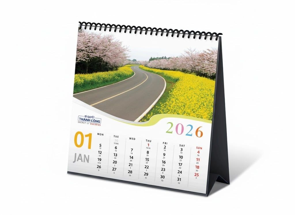  Lịch Bàn 2026 - Bí Quyết Thành Công 