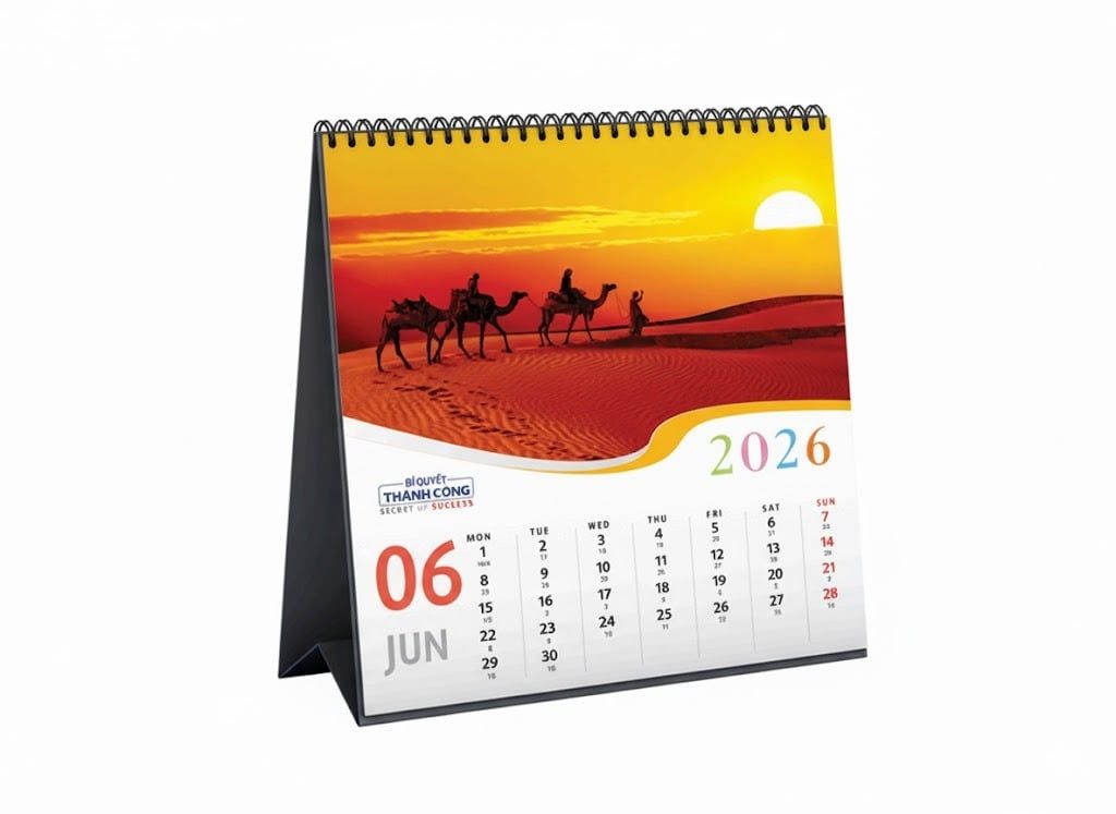  Lịch Bàn 2026 - Bí Quyết Thành Công 