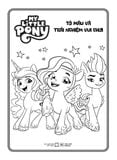  My Little Pony - Tô Màu Và Trải Nghiệm Vui Chơi 