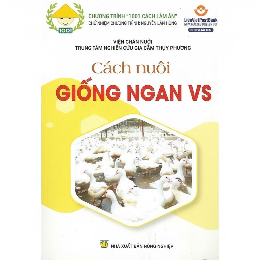  Combo 2 Sách Cách Nuôi Ngan 