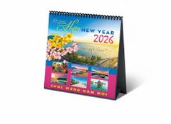  Lịch Bàn 2026 - Quê Hương Việt Nam 