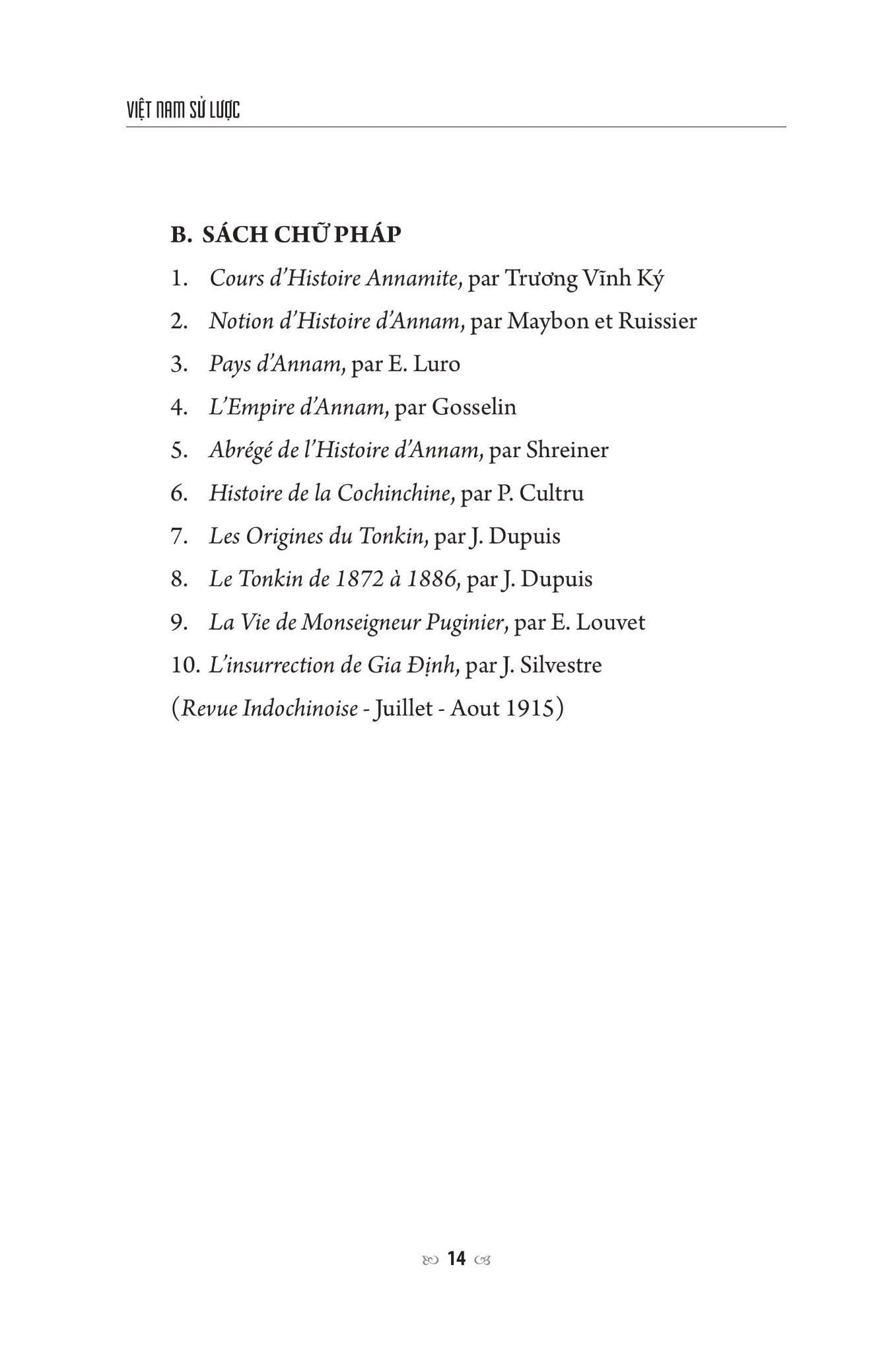  Việt Nam Sử Lược - Bìa Cứng 