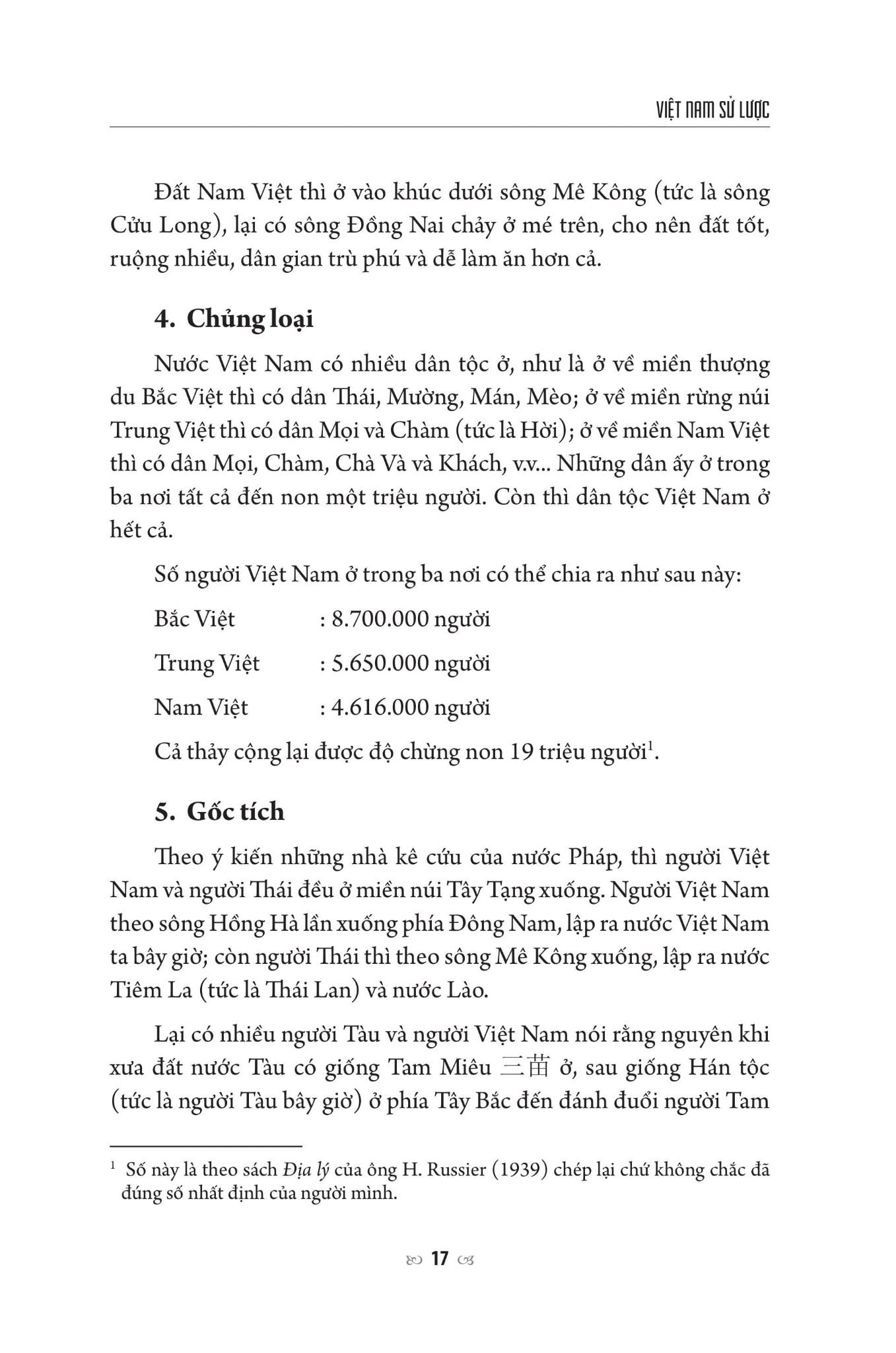  Việt Nam Sử Lược - Bìa Cứng 