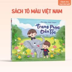  Tô Màu Việt Nam - Trang Phục Dân Tộc 