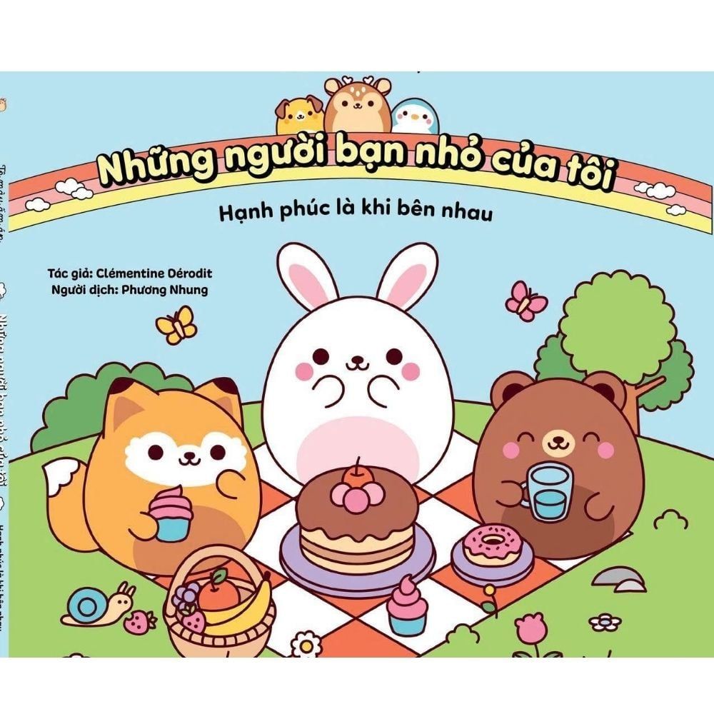  Hạnh Phúc Là Khi Bên Nhau - Tô Màu Ấm Áp : Những Người Bạn Nhỏ Của Tôi 