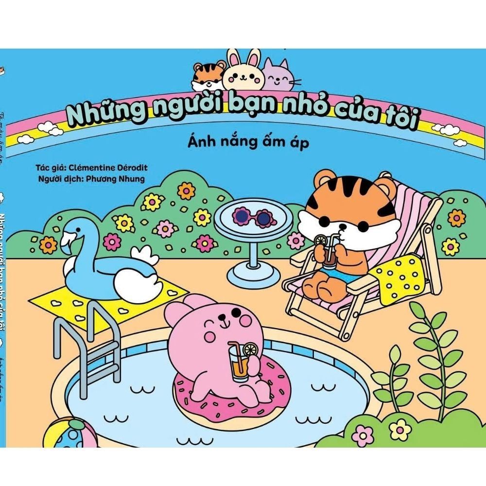  Ánh Nắng Ấm Áp - Tô Màu Ấm Áp: Những Người Bạn Nhỏ Của Tôi 