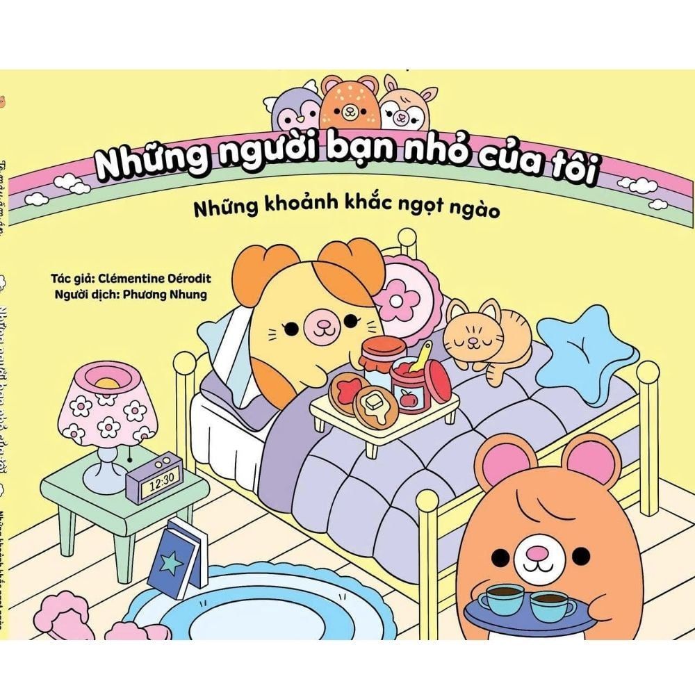  Những Khoảnh Khắc Ngọt Ngào  - Tô Màu Ấm Áp: Những Người Bạn Nhỏ Của Tôi 