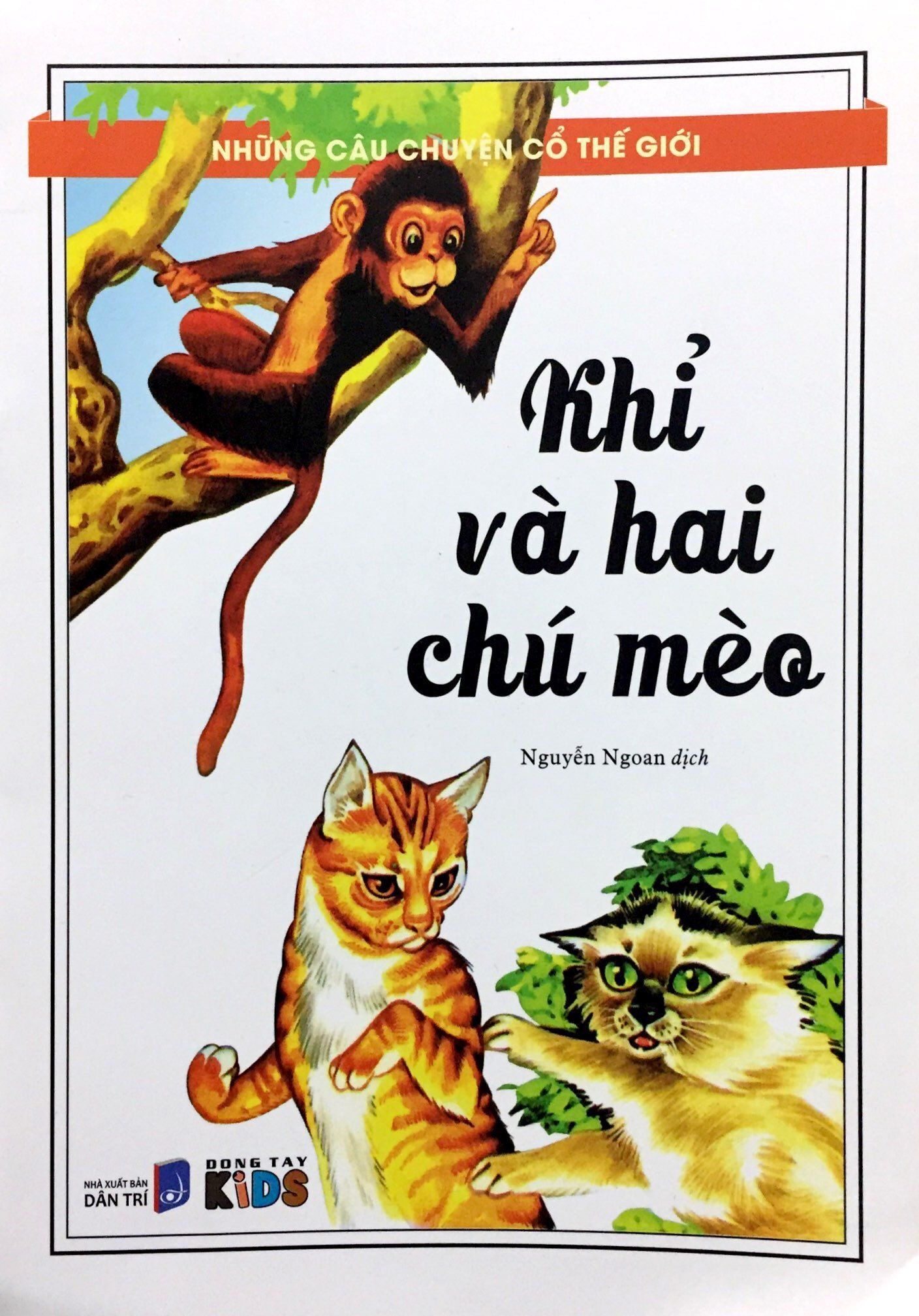  Những Câu Chuyện Cổ Thế Giới - Khỉ Và Hai Chú Mèo 