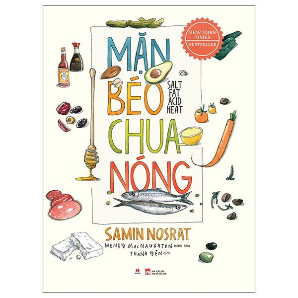  Mặn Béo Chua Nóng - Bìa Cứng (Tái Bản 2025) 