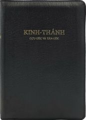  Kinh Thánh - Cựu Ước Và Tân Ước - Bìa Da - Màu Đen Có Khóa Kéo 