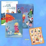  Combo Sách Con Có Thể Tự Bảo Vệ Mình - Con Không Bao Giờ Đi Lạc + Cơ Thể Con Là Của Con + Con Không Bao Giờ Đi Cùng Người Lạ (Bộ 3 Cuốn) - Tặng Kèm Sticker 