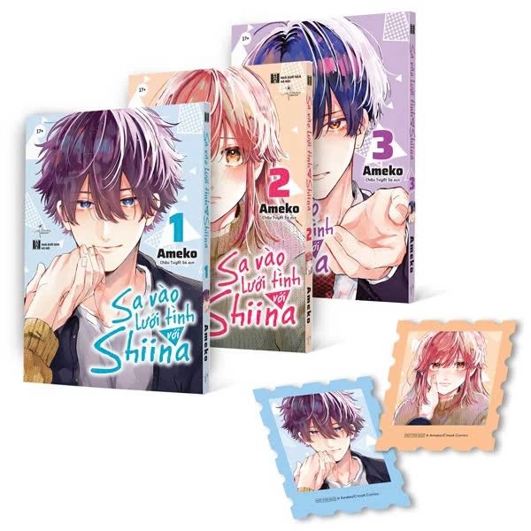  Bộ Manga - Sa Vào Lưới Tình Với Shiina: Tập 1 - 3 (Bộ 3 Tập) 