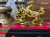 Quà Tặng Sếp Tượng Mã Đáo Thành Công mạ vàng 24K kích thước 30x24x15cm