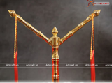  Cột cờ bằng đồng vàng mạ vàng 24K kích thước cao 54cm 