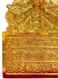  Quà Tặng Ấn Rồng bằng đồng vàng dát vàng 24K kích thước 15x15cm 