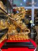 Quà Tặng Sếp Tượng Mã Đáo Thành Công mạ vàng 24K kích thước 32x24 cm