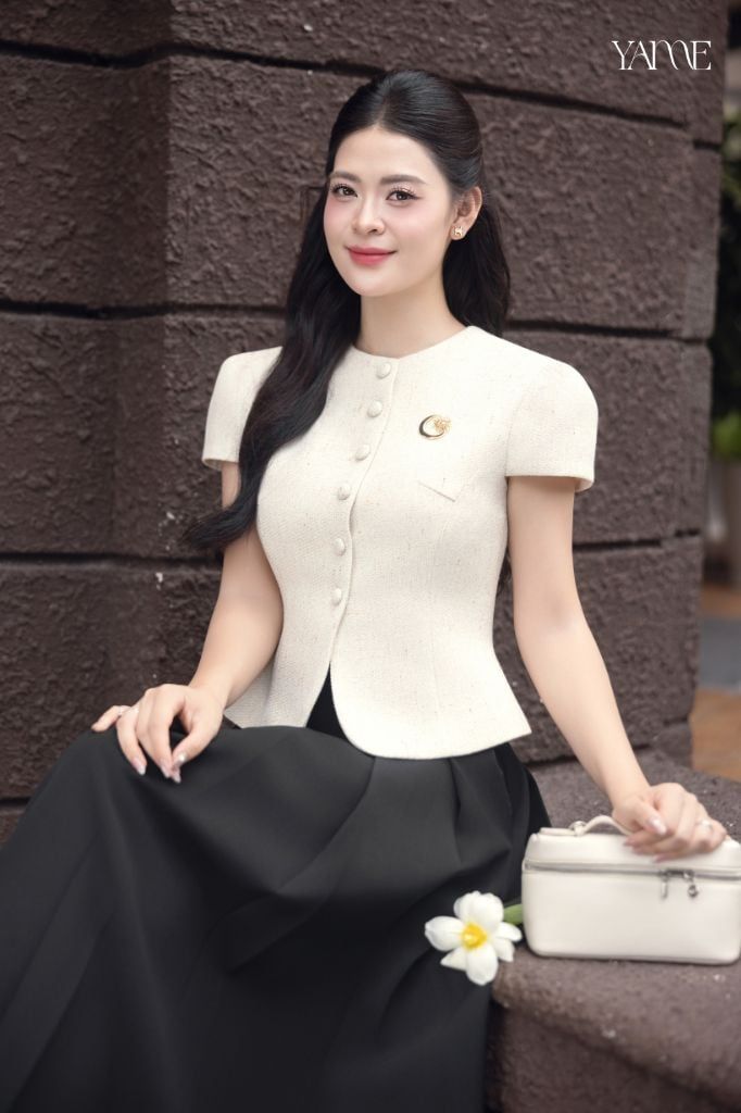 Váy Ly To Có Túi Sườn YAME YCV749