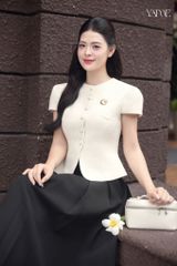 Váy Ly To Có Túi Sườn YAME YCV749