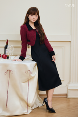 Áo Khoác Dạ Dáng Croptop YAME YA793