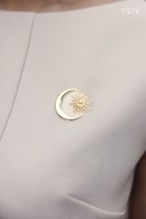 Set Áo Dáng Crop Tay Hến Phối Chân Váy Dài YAME YS747