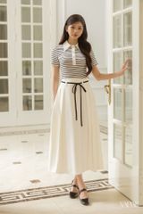 Chân Váy Xòe Xếp Ly Kèm Đai YCV736