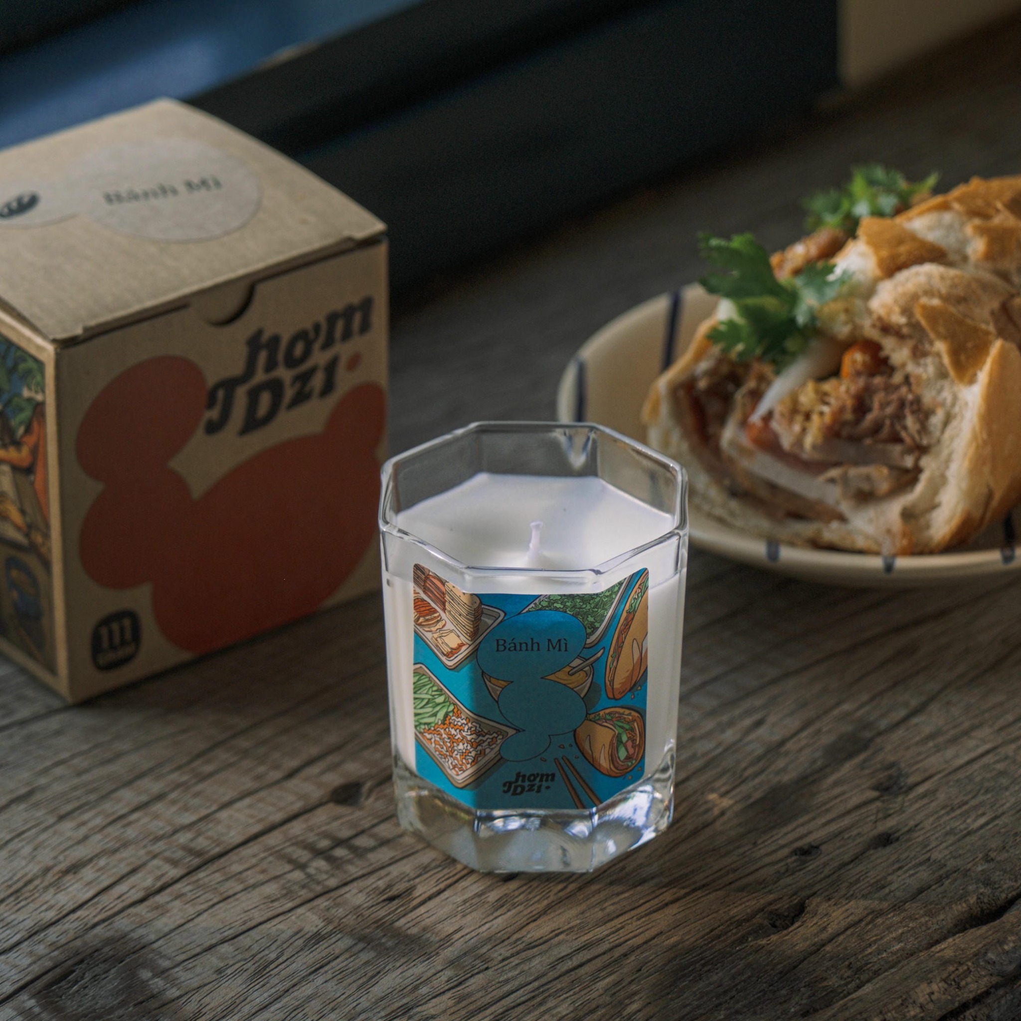 Nến THƠM DZỊ Bánh Mì