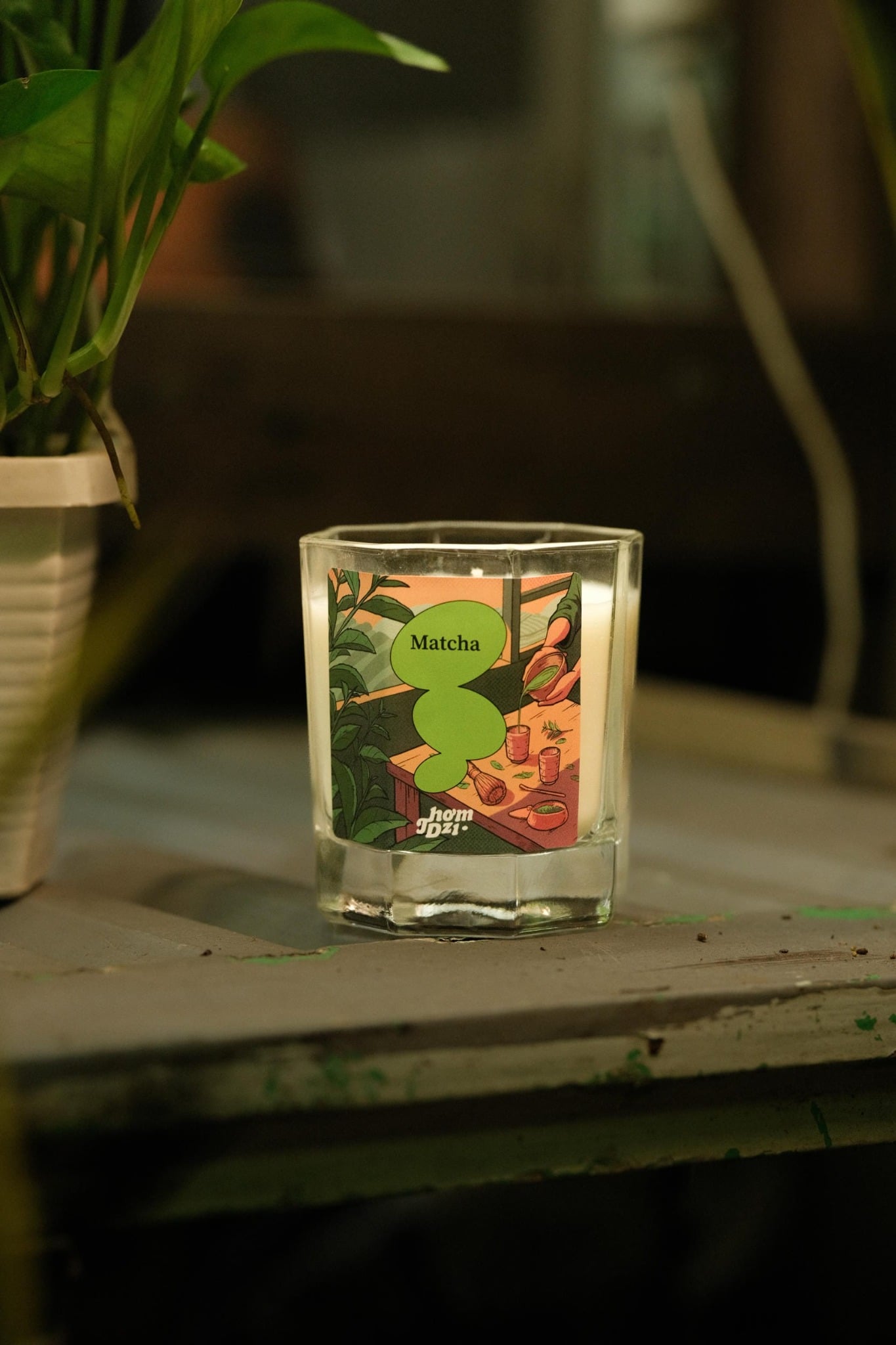 Nến THƠM DZỊ Matcha
