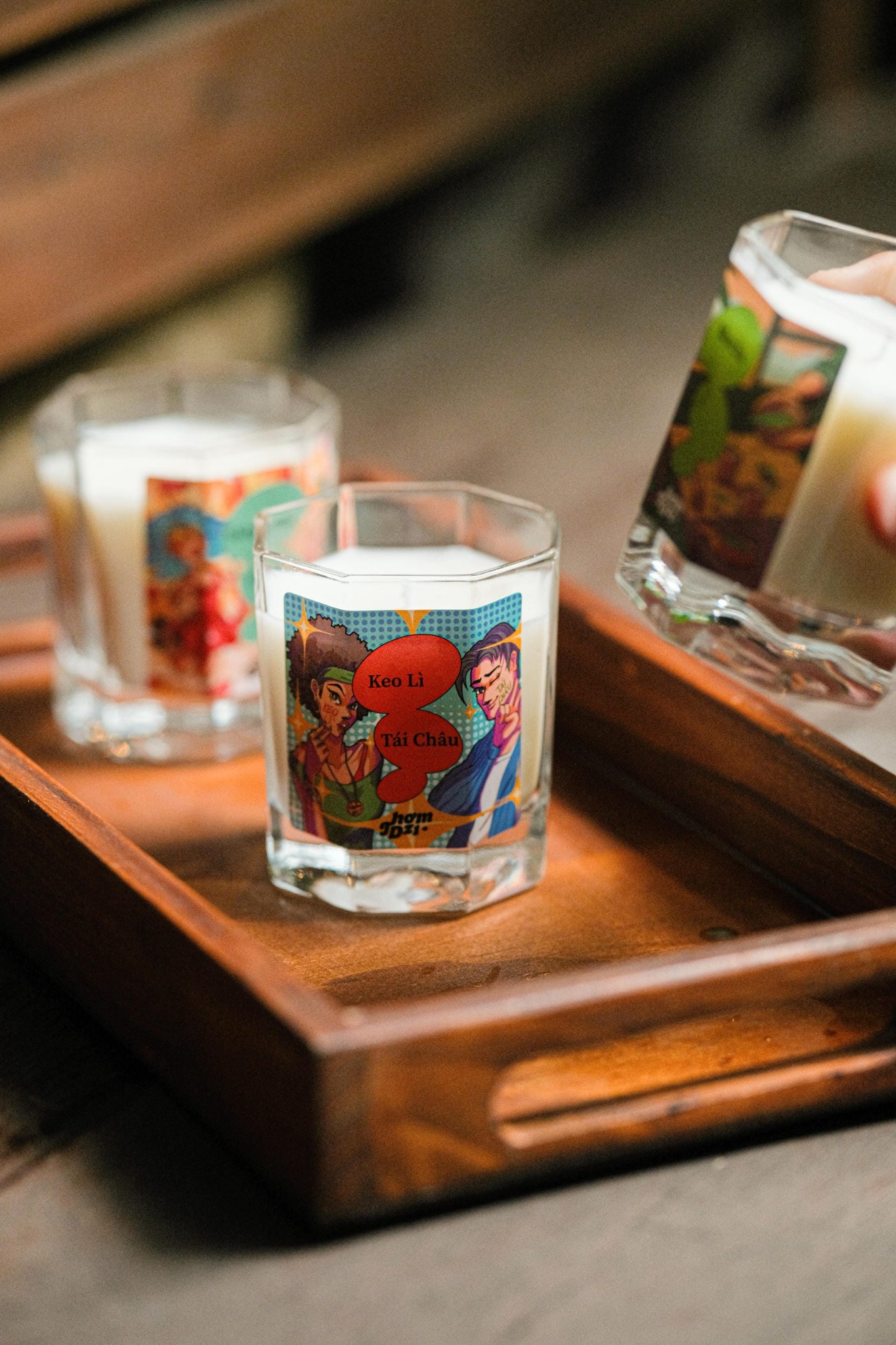 Nến THƠM DZỊ Keo Lỳ Tái Châu