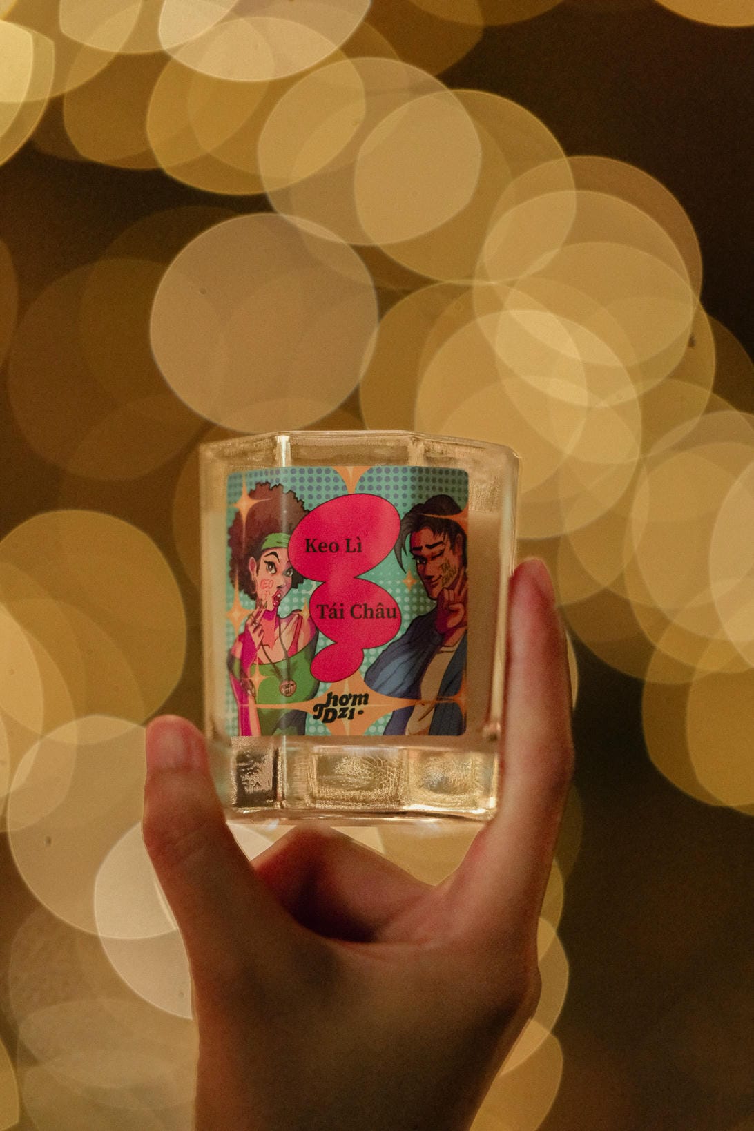 Nến THƠM DZỊ Keo Lỳ Tái Châu