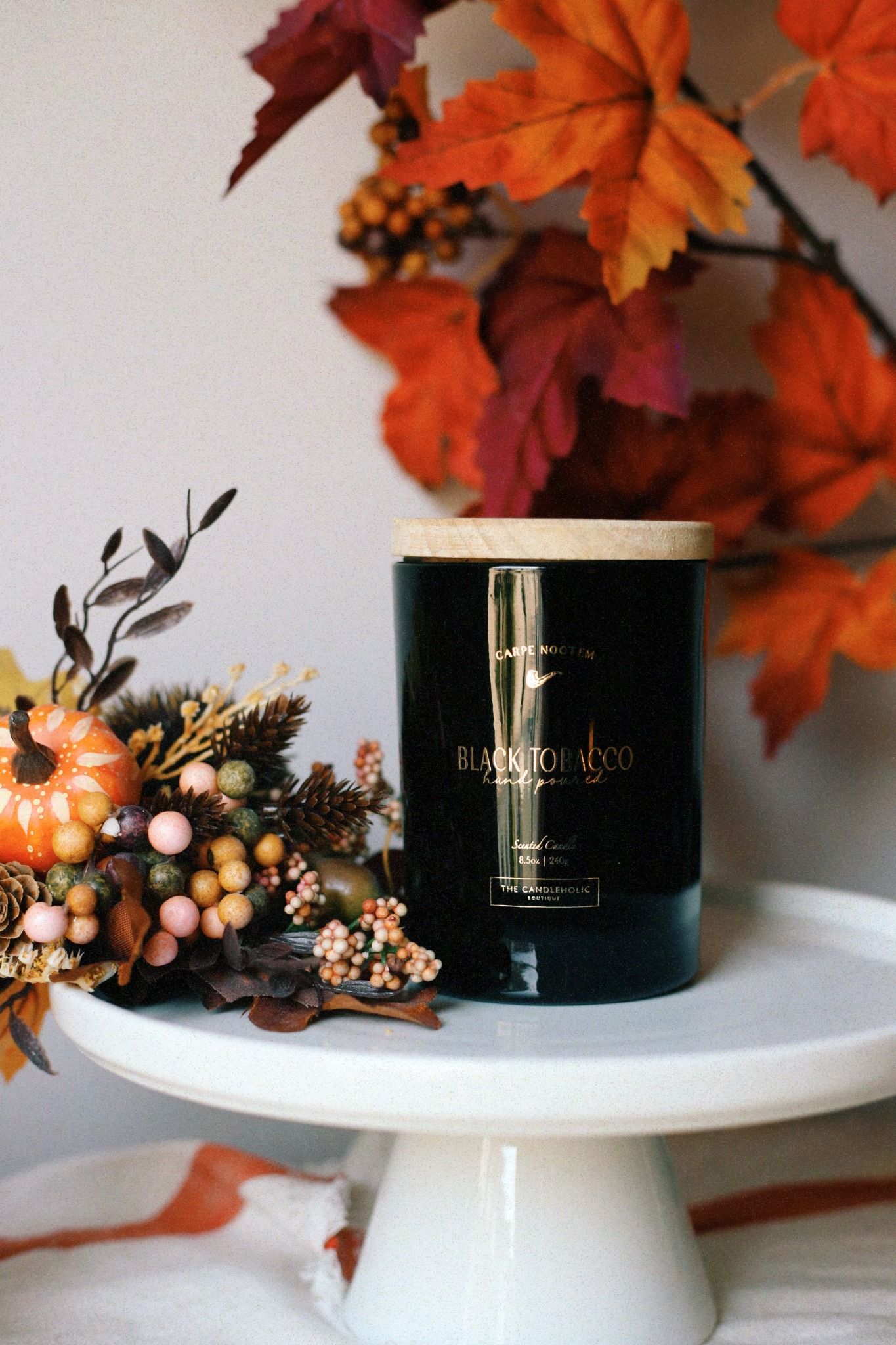 Nến Candleholic Black Tobacco