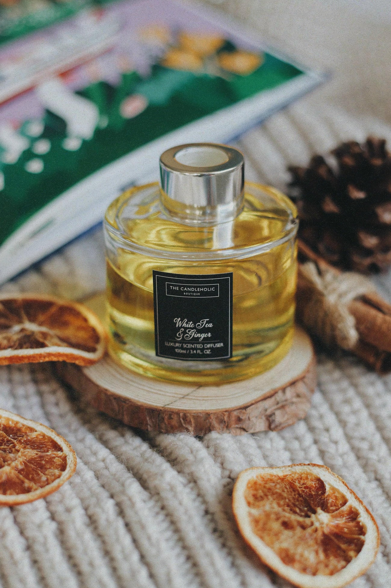 Tinh dầu Candleholic White tea & Ginger