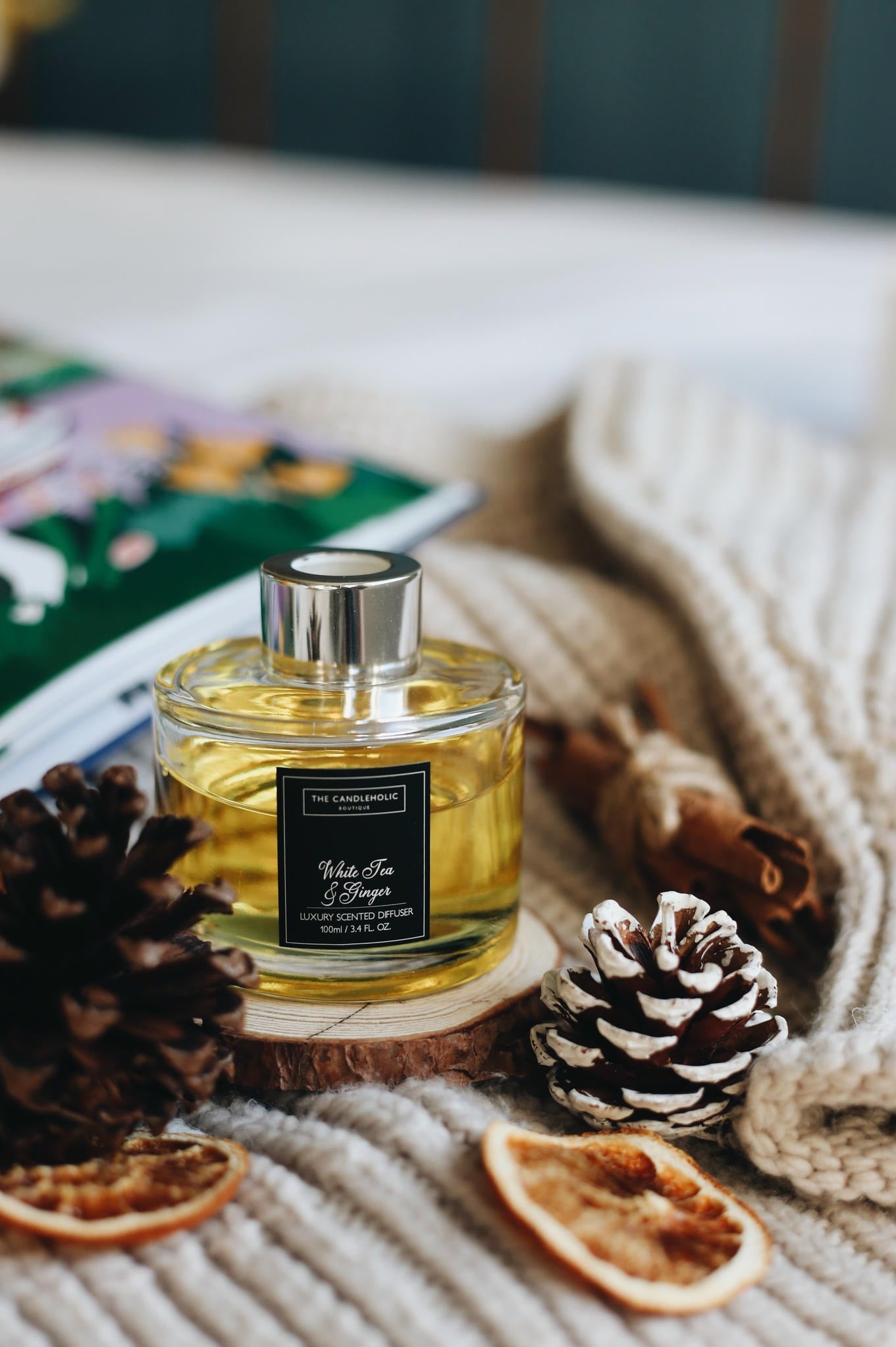 Tinh dầu Candleholic White tea & Ginger