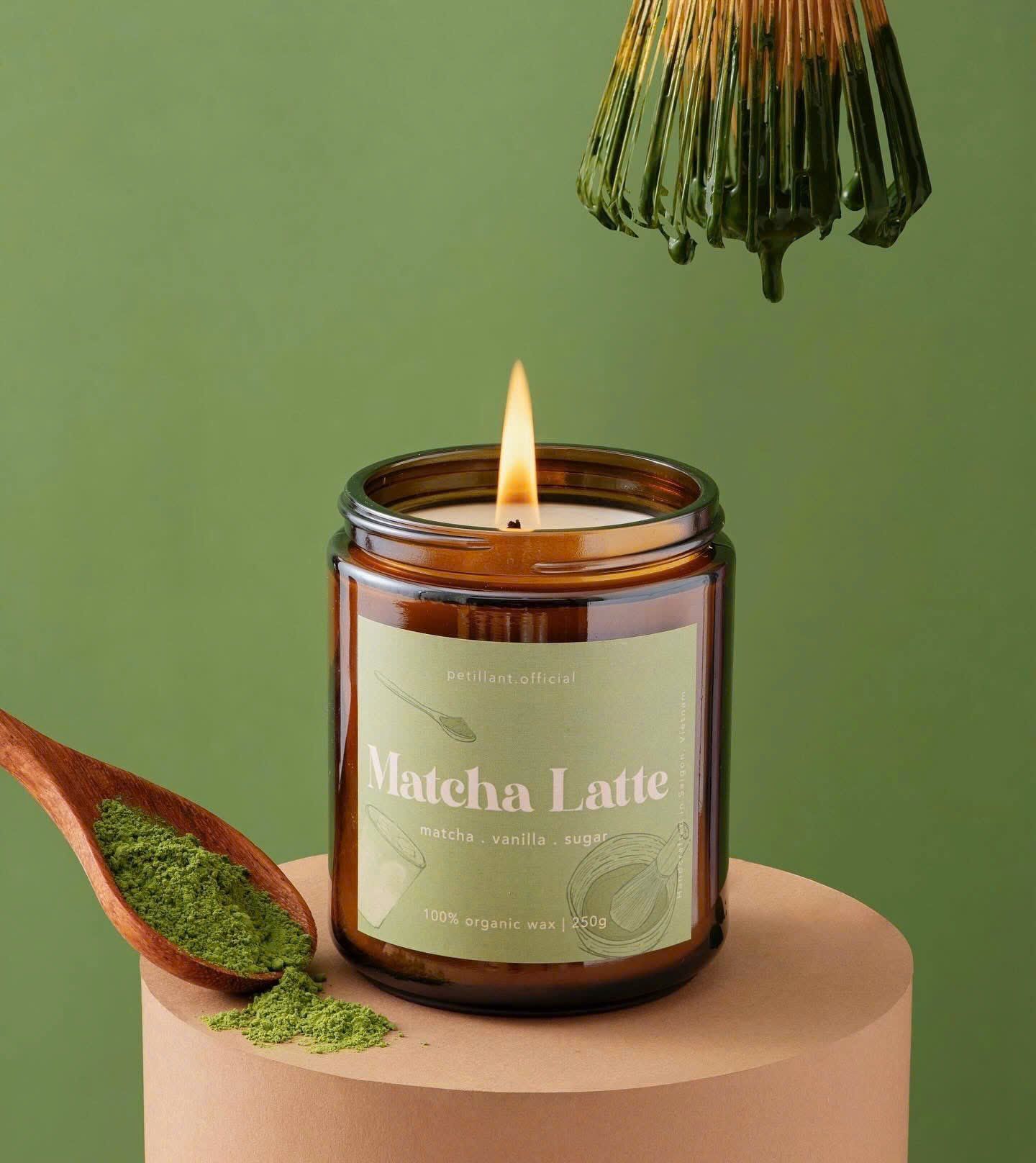 Nến Pétillant Matcha Latte