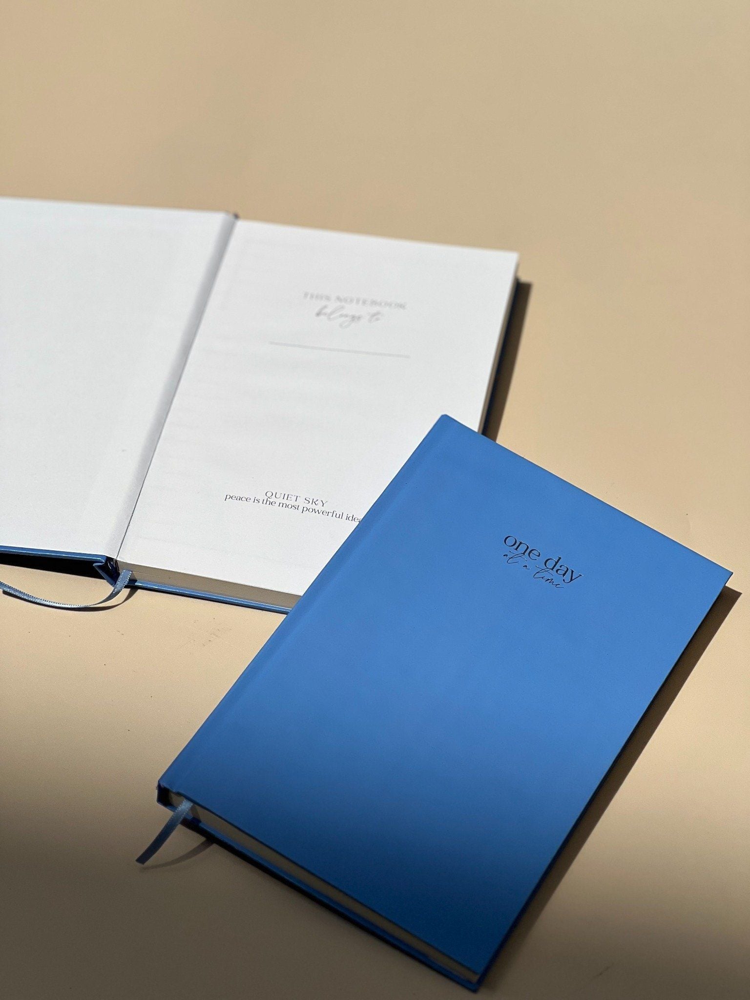 Sổ One Day Blue at a time (màu xanh)