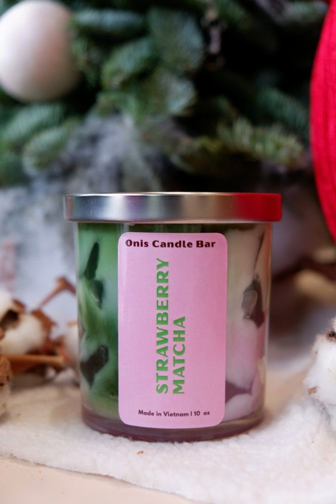 Nến Onis Matcha Dâu