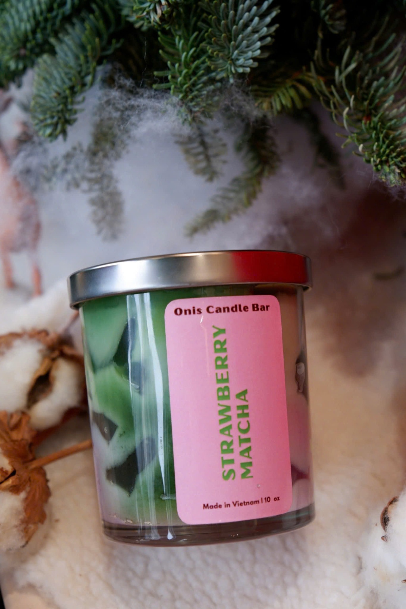 Nến Onis Matcha Dâu