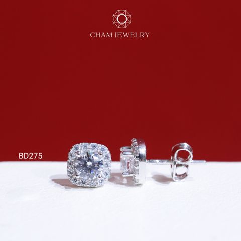Hoa Tai BD275 CHAM JEWELRY, Chủ 4.5mm.