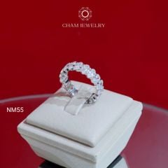 Nhẫn CHAM JEWELRY NM55, Nhẫn Full Đá Ovan (Barcode CN804588)