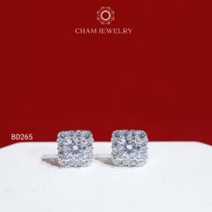 Hoa Tai BD265 CHAM JEWELRY , Chủ 4.5mm (Barcode TBD1277).