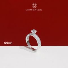 Nhẫn NN488 CHAM JEWELRY, Chủ 5.0mm ( C-NHN334(I5) ).