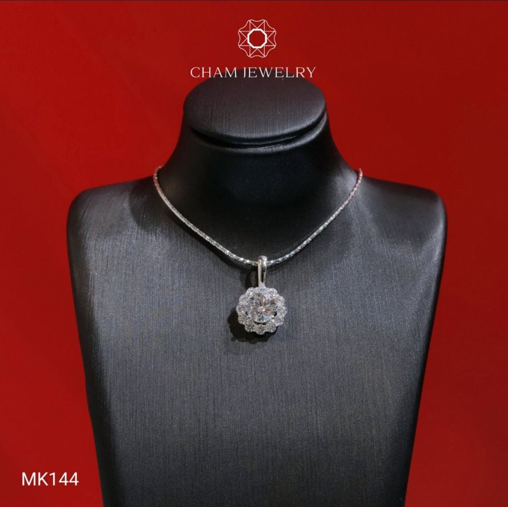 Mặt Dây Chuyền MK144 CHAM JEWELRY  Chủ 6.0mm (Barcode TMX412)