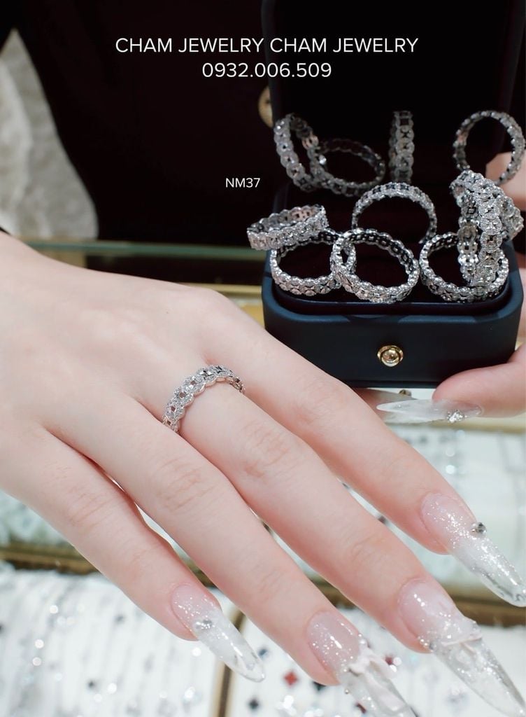 Nhẫn CHAM JEWELRY NM37, Nhẫn Kim Tiền (Barcode TVB295N-CN6916).