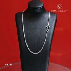 Dây Chuyền DK149 CHAM JEWELRY, Dây Mì Kim Cương Bản 1.5mm ( Barcode TDY258 - TDY202 ).