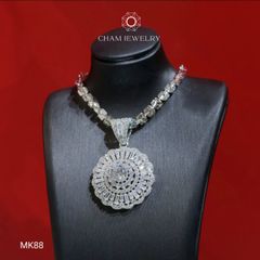 Mặt Dây Chuyền MK88 CHAM JEWERLY, Chủ 6.5mm (Barcode TMA1860).