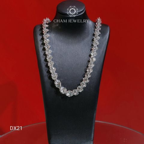 Dây Chuyền CHAM JEWELRY DX21, Dây Xoắn Hạt Dưa Bản 6.5mm (Barcode TDBC833-TDBC692)