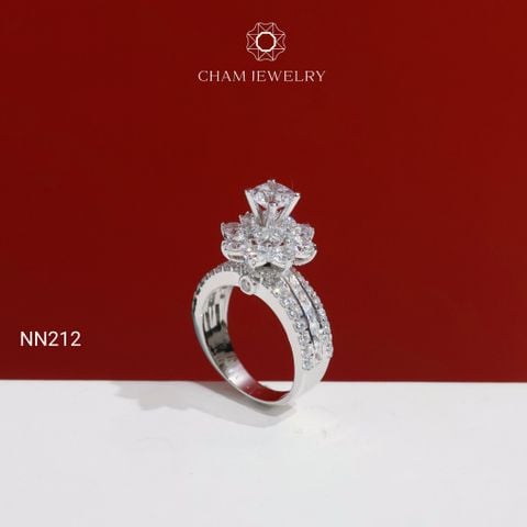 Nhẫn CHAM JEWELRY NN212, Chủ 5.5mm ( Barcode TNN1848).