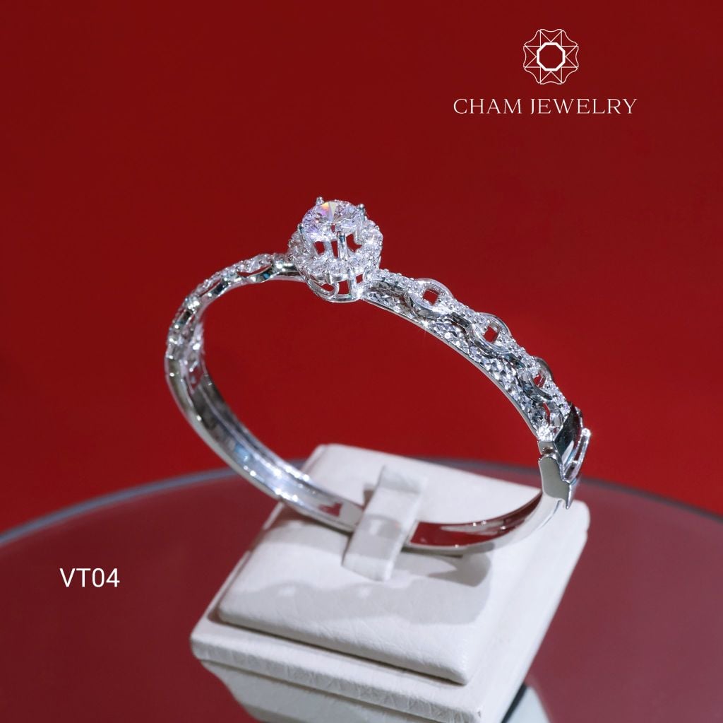 Vòng Tay CHAM JEWELRY VT04, Chủ 7.0mm (Barcode TVB269V).