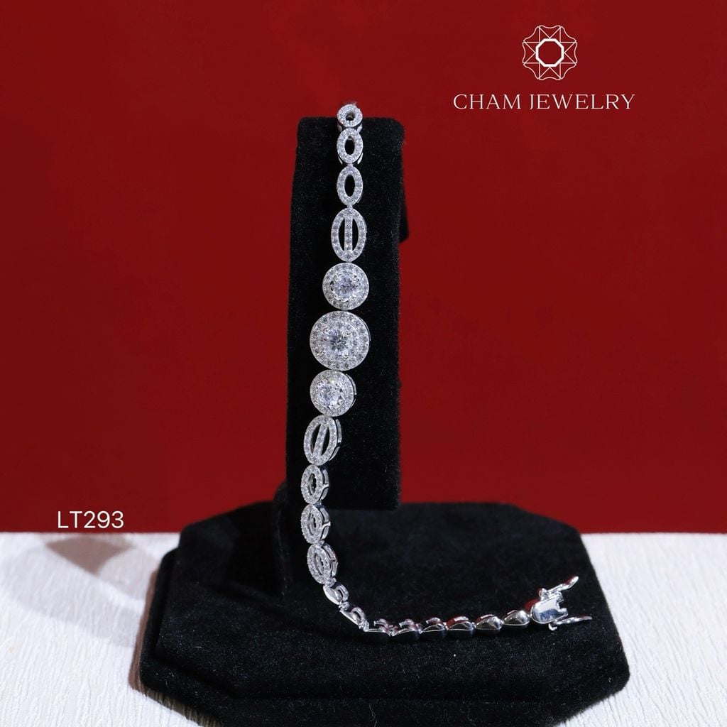 Lắc Tay LT293 CHAM JEWELRY, Chủ 4.5mm ( Barcode CL7368).