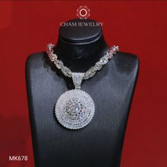 Mặt Dây Chuyền MK678 CHAM JEWELRY, Viên Chủ 7.0mm (Barcode TMA1780).